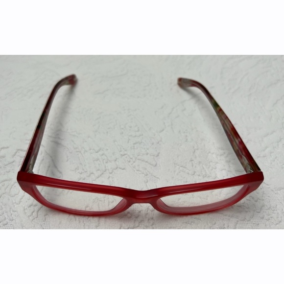 Dolce & Gabbana Opal Red Floral Print Eyeglass‎ Frame - Picture 6 of 11